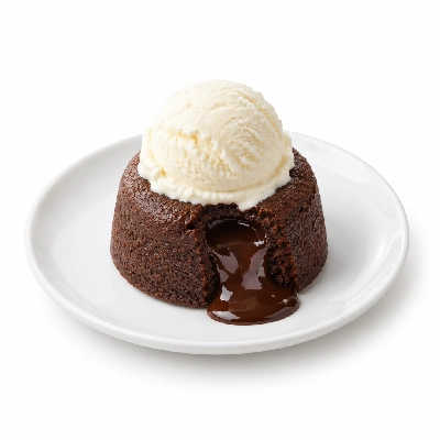 Beef 'O' Brady's Desserts Chocolate Molten Cake with Ice Cream