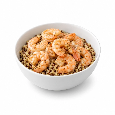 Beef 'O' Brady's Shrimp Bowl with Quinoa