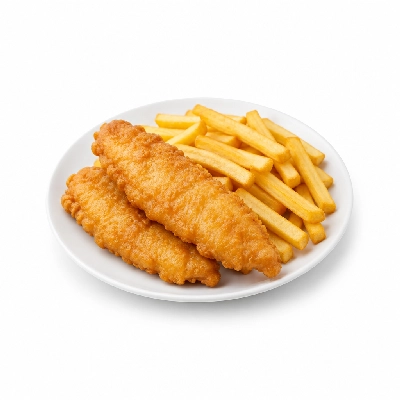 Beef 'O' Brady's Value Menu Fish 'N' Chips Basket Combo