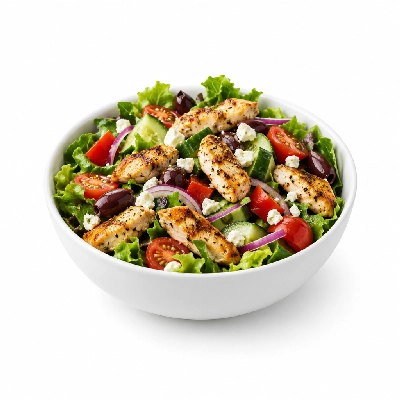 Beef 'O' Brady's Value Menu Mediterranean Salad with Chicken