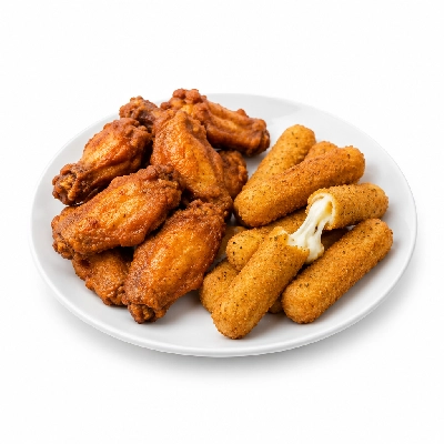 Beef 'O' Brady's Wings & Fried Mozzarella