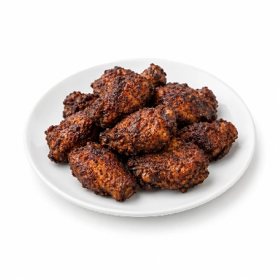 Beef 'O' Brady's Wings Boneless Dry Rub Blackened Basket