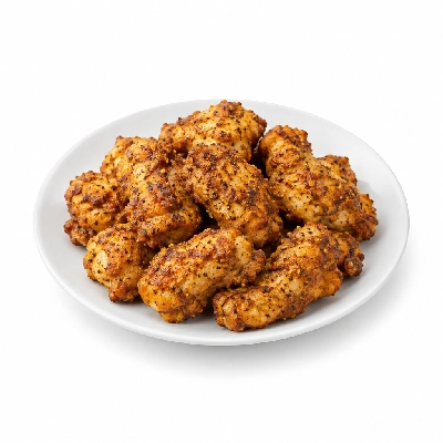 Beef 'O' Brady's Wings Boneless Dry Rub Lemon Pepper Basket