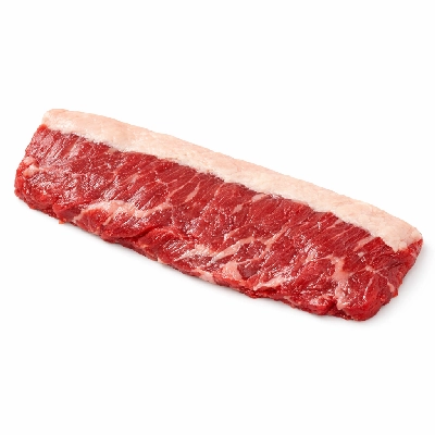 Beef plate inside skirt steak separable lean and fat trimmed to 1/4" all grades raw