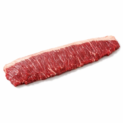 Beef plate outside skirt steak separable lean only trimmed to 1/4" fat all grades raw