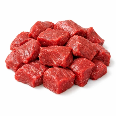 Beef products composite of trimmed retail cuts separable lean only to 1/8" fat choice raw