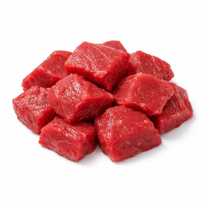 Beef products composite of trimmed retail cuts separable lean only to 1/8" fat select raw