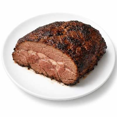 Beef products new zealand imported bolar blade separable lean and fat cooked fast roasted