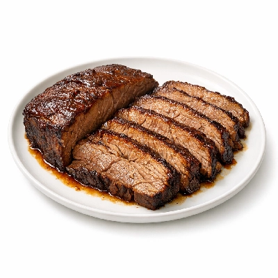Beef products new zealand imported brisket navel end separable lean and fat cooked braised