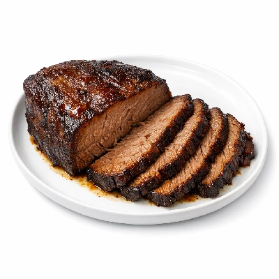 Beef products new zealand imported brisket point end separable lean only cooked braised