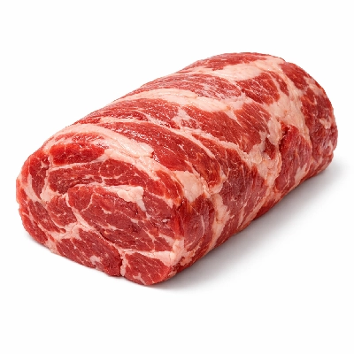 Beef products new zealand imported chuck eye roll separable lean and fat raw