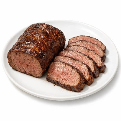 Beef products new zealand imported cube roll separable lean only cooked fast roasted