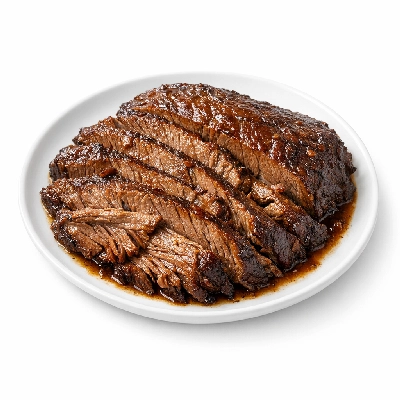 Beef products new zealand imported flat separable lean only cooked braised