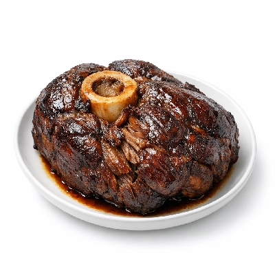 Beef products new zealand imported hind shin separable lean only cooked braised