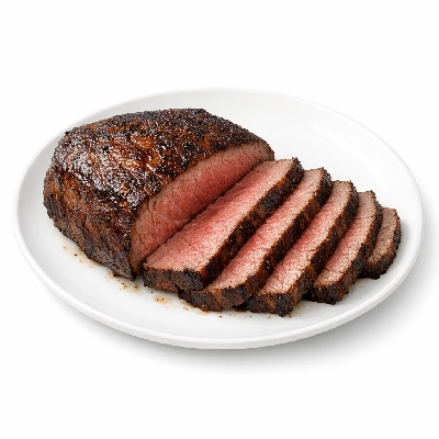 Beef products new zealand imported rump centre separable lean and fat cooked fast fried