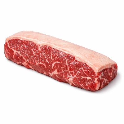 Beef products new zealand imported striploin separable lean and fat raw