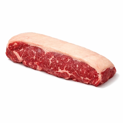 Beef products new zealand imported striploin separable lean only raw
