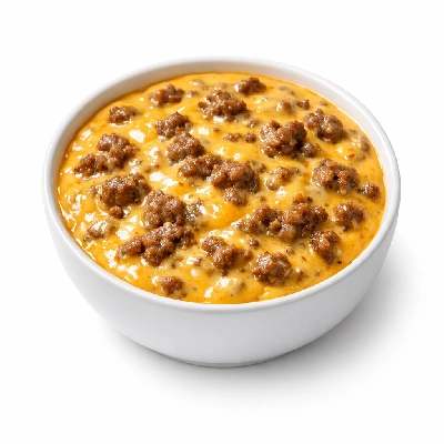 Beef queso