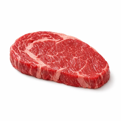 Beef rib eye small end ribs 10-12 separable lean only trimmed to 0" fat choice raw delmonico ribeye
