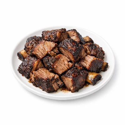 Beef rib large end ribs 6-9 separable lean only trimmed to 0" fat choice cooked roasted