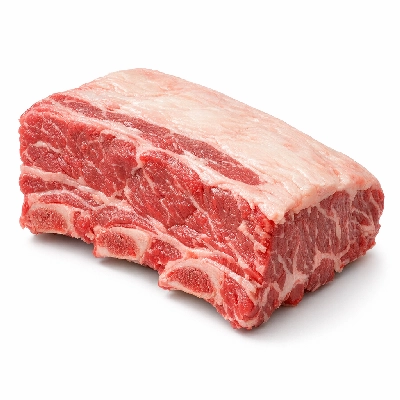 Beef rib large end ribs 6-9 separable lean only trimmed to 1/4" fat select raw