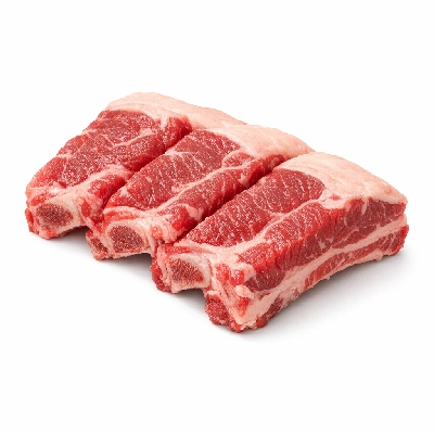 Beef rib small end ribs 10-12 separable lean only trimmed to 1/8" fat select raw