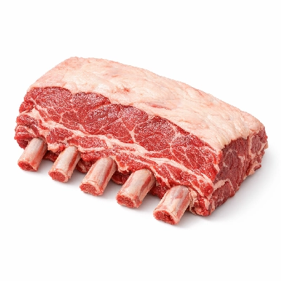 Beef rib whole ribs 6-12 separable lean only trimmed to 1/4" fat all grades raw