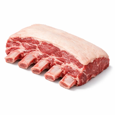Beef rib whole ribs 6-12 separable lean only trimmed to 1/4" fat prime raw