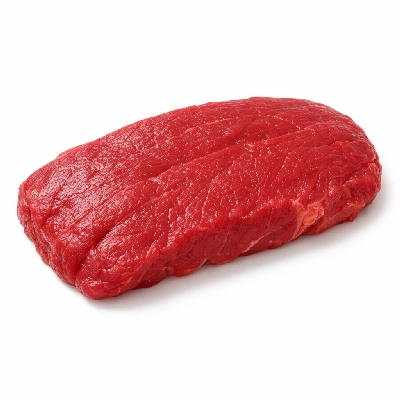 Beef ribeye cap steak boneless separable lean only trimmed to 0" fat select raw