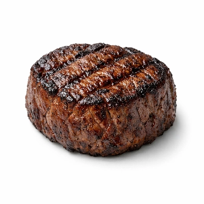 Beef ribeye filet boneless separable lean only trimmed to 0" fat select cooked grilled