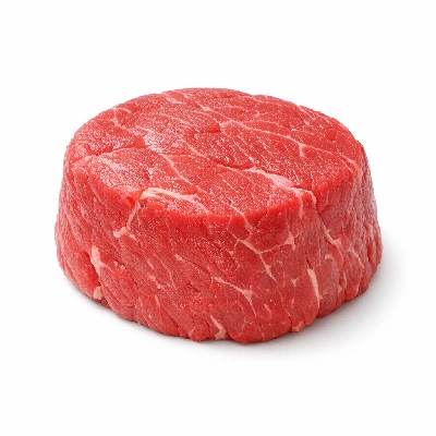 Beef ribeye petite roast filet boneless separable lean only trimmed to 0" fat select raw