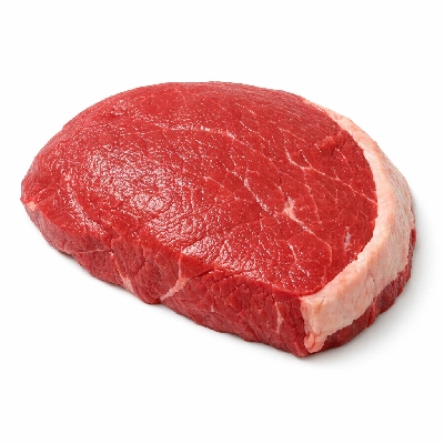 Beef round bottom separable lean only trimmed to 1/2" fat prime raw
