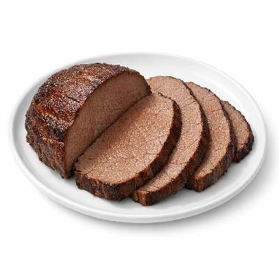 Beef round bottom separable lean only trimmed to 1/8" fat all grades cooked