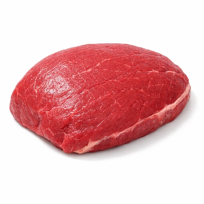 Beef round bottom separable lean only trimmed to 1/8" fat select raw
