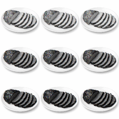 Beef round full cut separable lean only trimmed to 1/4" fat select cooked broiled