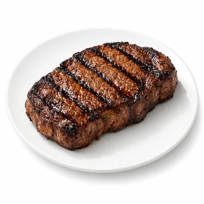 Beef round knuckle tip side steak separable lean and fat trimmed to 0" choice cooked grilled sirloin vastas lateralis