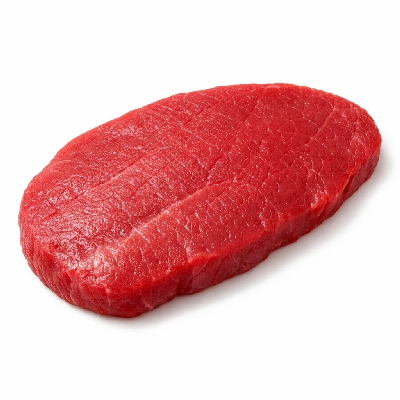 Beef round outside bottom steak separable lean only trimmed to 0" fat select raw london broil western griller biceps femoris