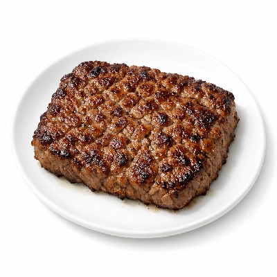 Beef round tip separable lean and fat trimmed to 0" all grades cooked roasted cube steak