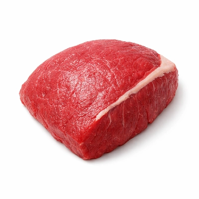 Beef round tip separable lean only trimmed to 1/4" fat choice raw