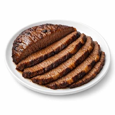 Beef round top separable lean and fat trimmed to 1/4" select cooked braised london broil minute steak
