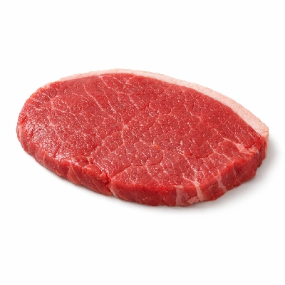 Beef round top separable lean and fat trimmed to 1/8" prime raw london broil minute steak