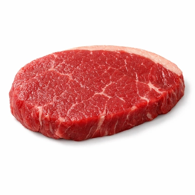 Beef round top separable lean only trimmed to 1/4" fat prime raw london broil minute steak
