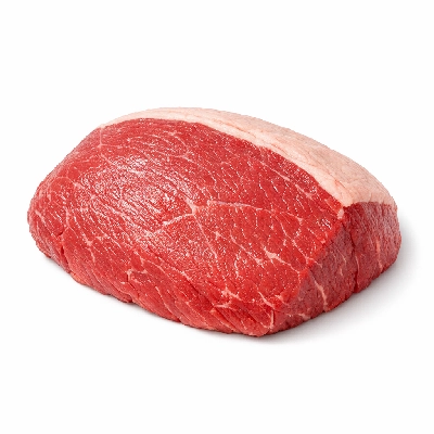 Beef round top separable lean only trimmed to 1/8" fat all grades raw