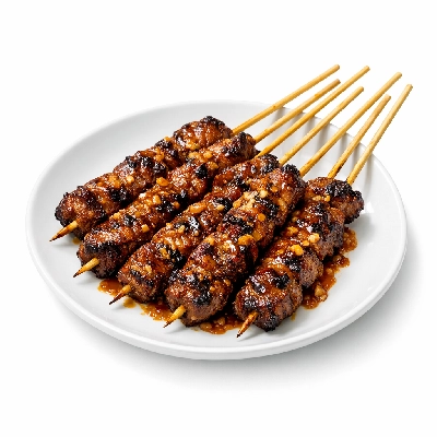 Beef satay skewers