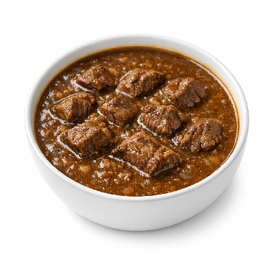 Soup beef canned chunky ready-to-serve