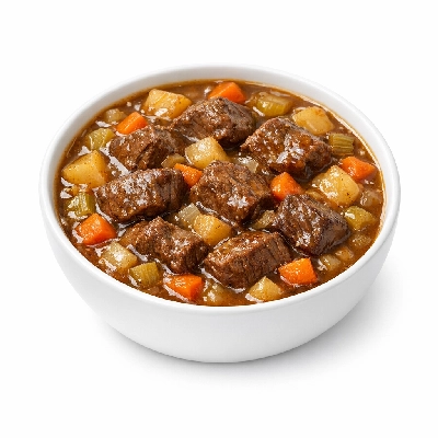 Beef stew canned entree