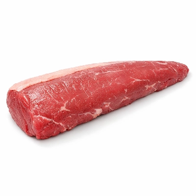 Beef tenderloin separable lean only trimmed to 1/8" fat all grades raw