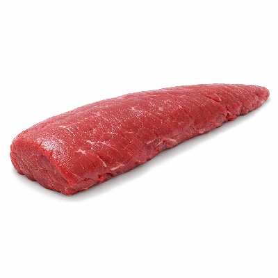 Beef tenderloin separable lean only trimmed to 1/8" fat select raw
