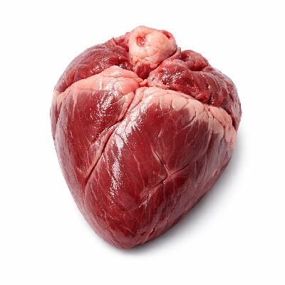Beef variety meats and by-products heart raw