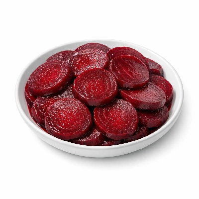 Beets boiled without salt